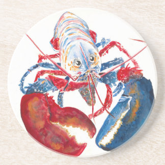 DESSOUS DE VERRE EN GRÈS DESSOUS DE VERRE DE GRÈS DE HOMARD DE LIBERTÉ