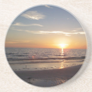 Dessous De Verre En Grès Dessous de verre de grès de Sunset Beach
