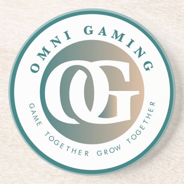Dessous De Verre En Grès Dessous de verre de grès Omni Gaming (Round) (Devant)