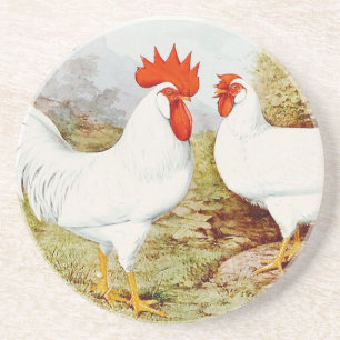Dessous De Verre En Grès Dessous de verre géniaux de grès de poulets