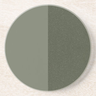 Dessous De Verre En Grès Dessus de verre personnalisé en grès Half & Half v