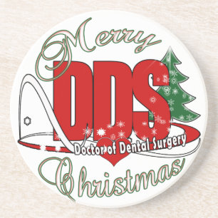 Dessous De Verre En Grès Docteur de DDS de NOËL de la chirurgie dentaire