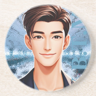 Dessous De Verre En Grès Donald . Conception de personnages animés