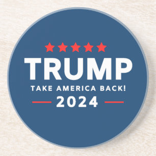 Dessous De Verre En Grès Donald Trump 2024 et l'Amérique