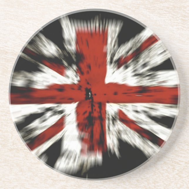 Dessous De Verre En Grès Drapeau (Devant)