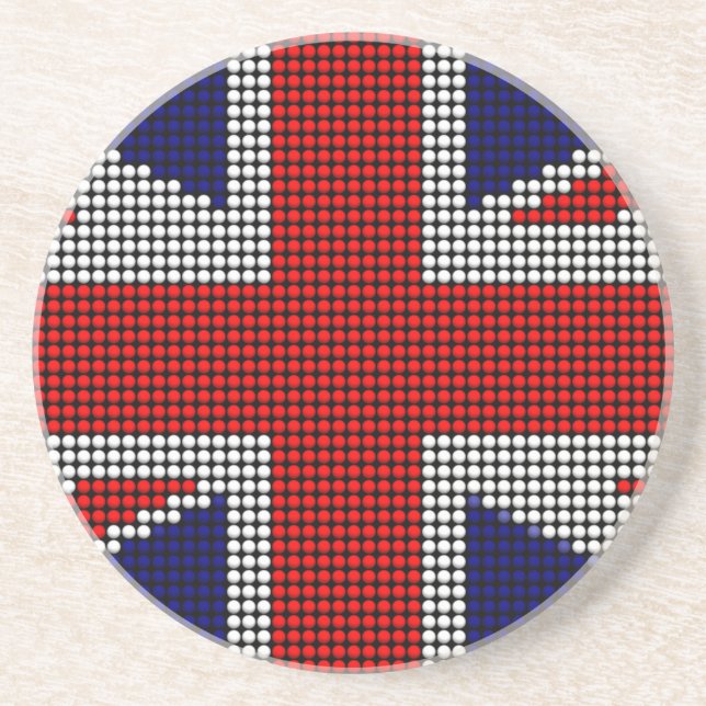 Dessous De Verre En Grès drapeau américain (Devant)