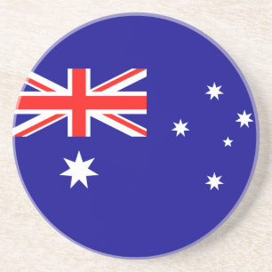 Dessous De Verre En Grès Drapeau Australie