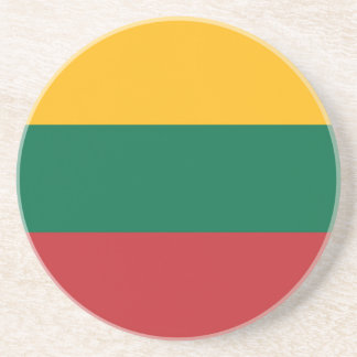 Dessous De Verre En Grès Drapeau de la Lituanie