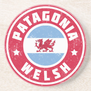Dessous De Verre En Grès Drapeau gallois de Patagonie