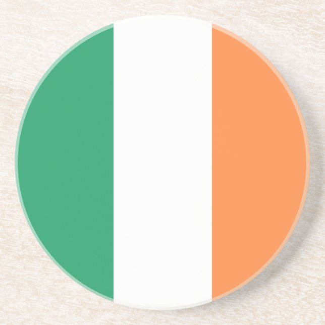 Dessous De Verre En Grès Drapeau irlandais (Devant)