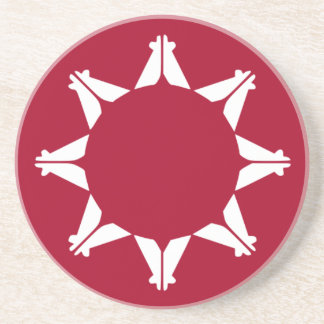 Dessous De Verre En Grès Drapeau sioux Oglala Lakota