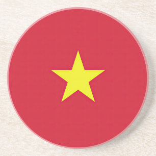 Dessous De Verre En Grès Drapeau Vietnam