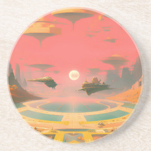 Dessous De Verre En Grès Dream World