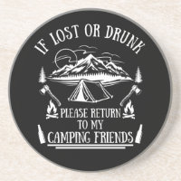 Drôle slogan camper camping à boire des paroles