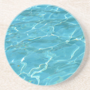 Dessous De Verre En Grès Eau turquoise