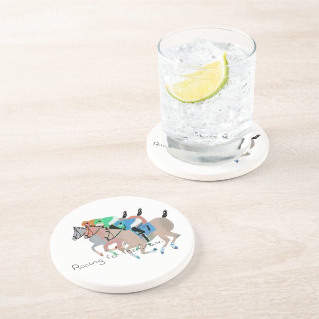 Dessous De Verre En Grès Emballage pour la couronne (Côté)