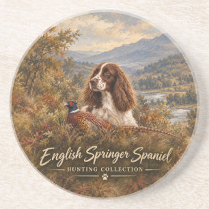 Dessous De Verre En Grès English Springer Spaniel
