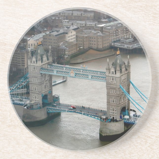 Dessous De Verre En Grès Épatant ! Tower Bridge Londres (Devant)