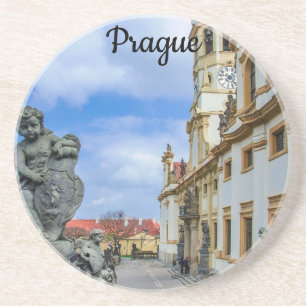 Dessous De Verre En Grès Escaliers avec anges en pierre à l'église Loreto P