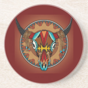 Dessous De Verre En Grès Esprit de Buffalo