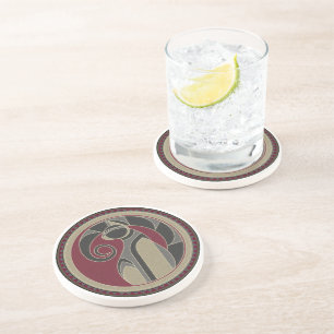 Dessous De Verre En Grès Esprit De Chat