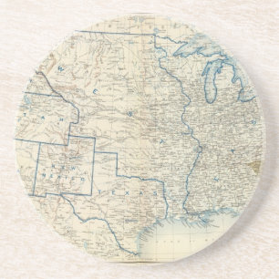 Dessous De Verre En Grès États-Unis, décembre 1860