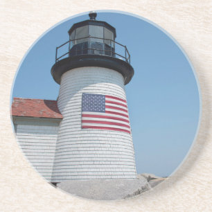 Dessous De Verre En Grès États-Unis, Massachusetts, Nantucket. Brant Point