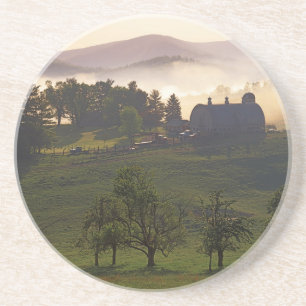 Dessous De Verre En Grès États-Unis, Virginie, comté de Giles, ferme
