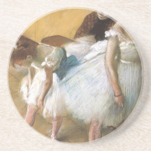 Dessous De Verre En Grès Examen de danse par Edgar Degas, Ballet Vintage