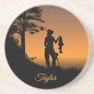 Dessous De Verre En Grès Femme Fisher à Dusk Personal