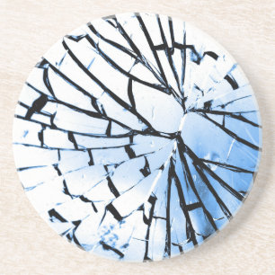 Dessous De Verre En Grès fenêtre cassée