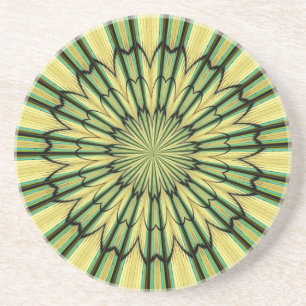 Dessous De Verre En Grès Fenêtre en verre tendu Kaleidoscope 20