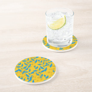 Dessous De Verre En Grès feuille