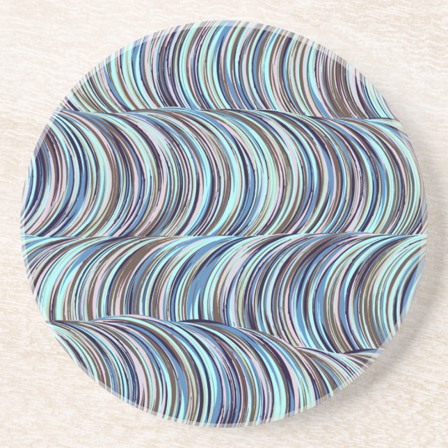 Dessous De Verre En Grès Fils (Devant)