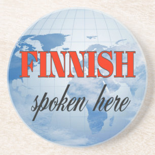 Dessous De Verre En Grès Finish spoken here cloudy earth