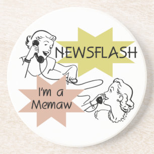 Dessous De Verre En Grès Flash d'information je suis T-shirts et cadeaux