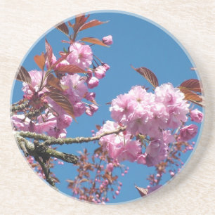 Dessous De Verre En Grès Fleur de cerise