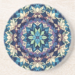 Dessous De Verre En Grès Fleur de verre de taches #2