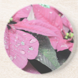 Dessous De Verre En Grès Fleurs