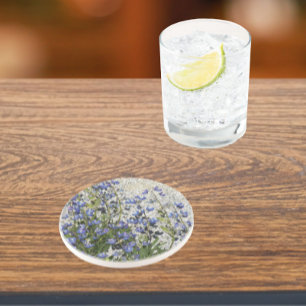 Dessous De Verre En Grès Floral pourpre subalpine Lupine
