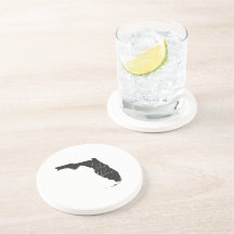 Floride J'Aime Ça Ici État Silhouette Noir