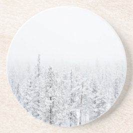 Dessous De Verre En Grès Forêt de Milou