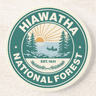 Dessous De Verre En Grès Forêt nationale de Hiawatha