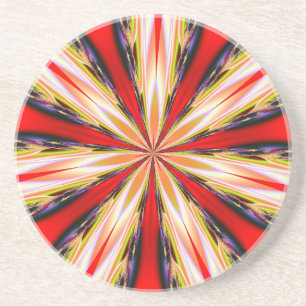 Dessous De Verre En Grès Fractalscope 25