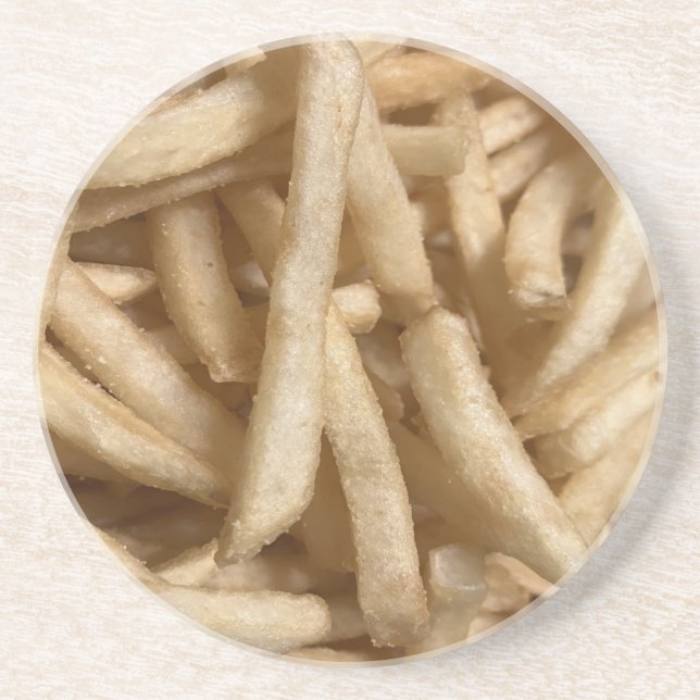 Dessous De Verre En Grès Fries françaises (Devant)