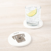 Fun Chocolat Labrador Retriever Chien Nom Personna