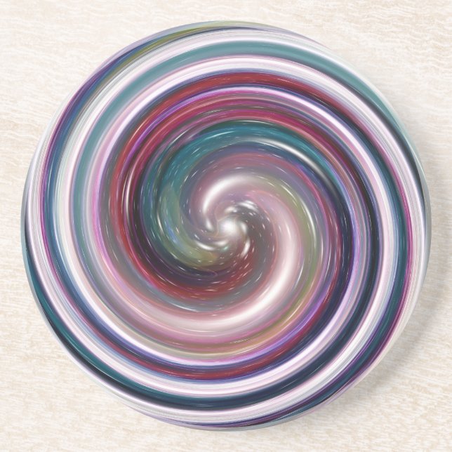 Dessous De Verre En Grès Galaxie 8 (Devant)