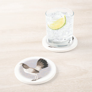 Dessous De Verre En Grès Gamecock : Hennie