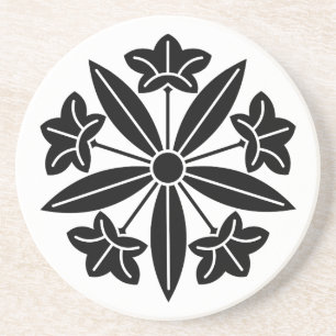 Dessous De Verre En Grès Gentian wheel