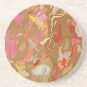 Dessous De Verre En Grès Géologie du bassin du Nevada